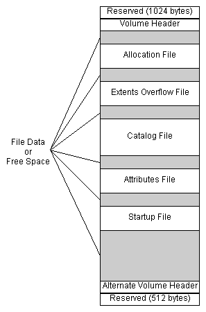 苹果hfs+文件系统结构