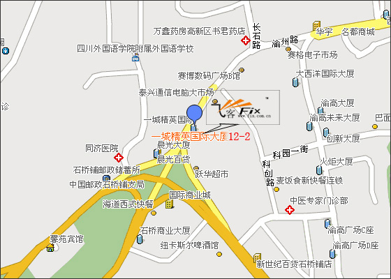 飞客(重庆)行车线路图