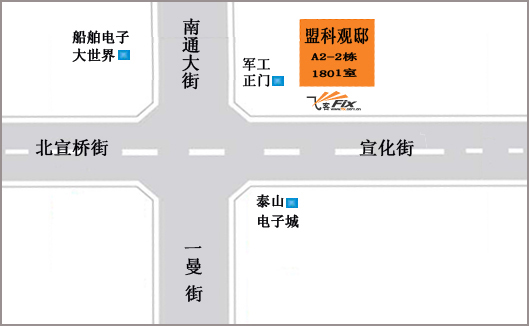 行车线路图