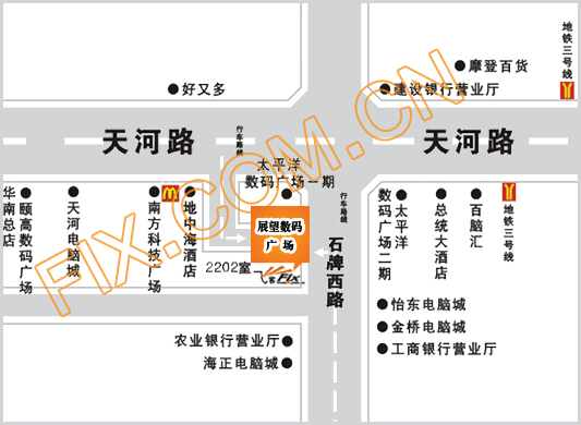 行车路线图
