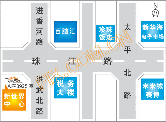 飞客(南京)行车线路图