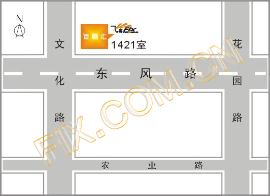 飞客(郑州)行车线路图